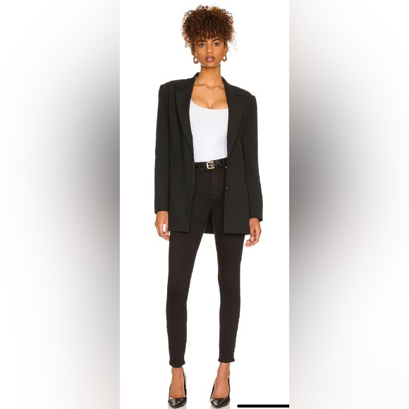 Good American Good Legs Skinny Jean in Black - Size 6 - Picture 7 of 12